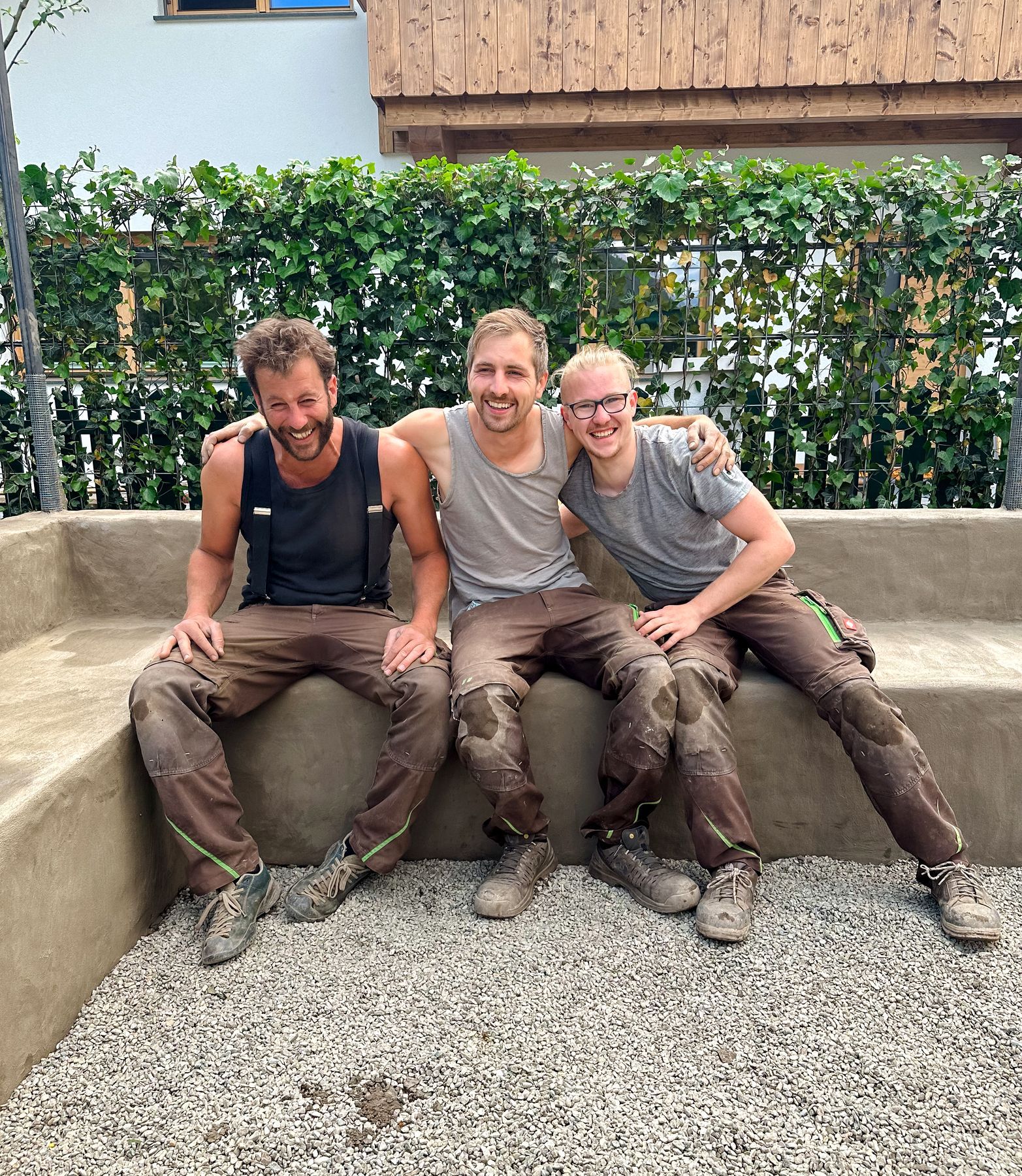 Team von FLORART bei der Arbeit in Inzing