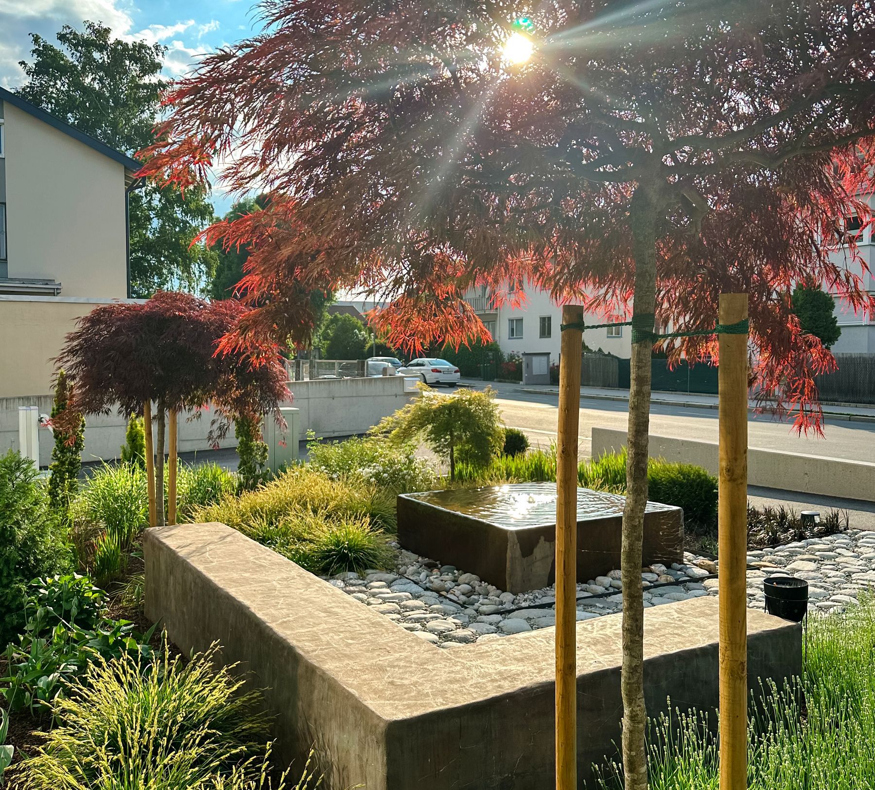 Neugestaltung zwischen Haus und Garten
