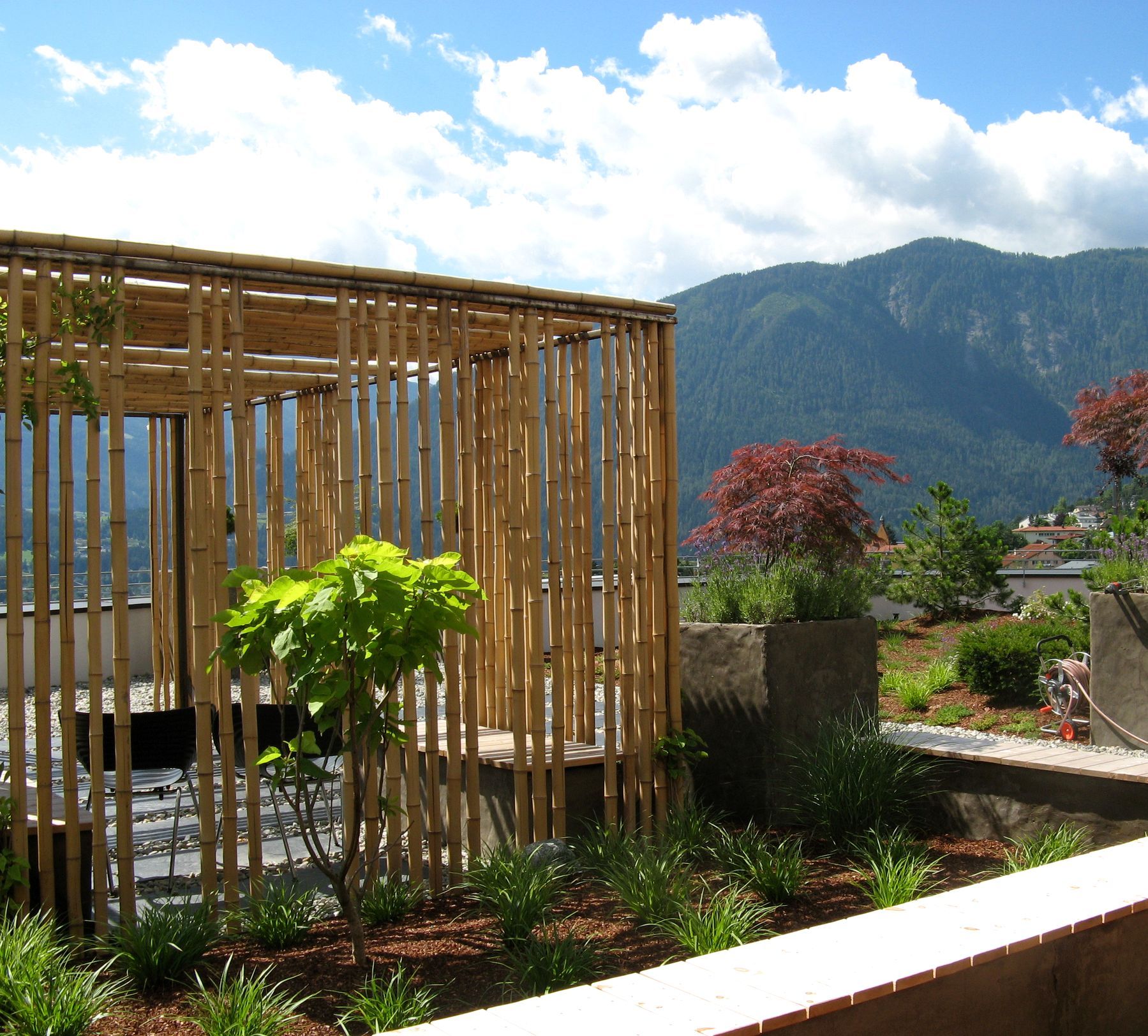 Projekt Dachterrasse Imst, Terrassengestaltung FLORART