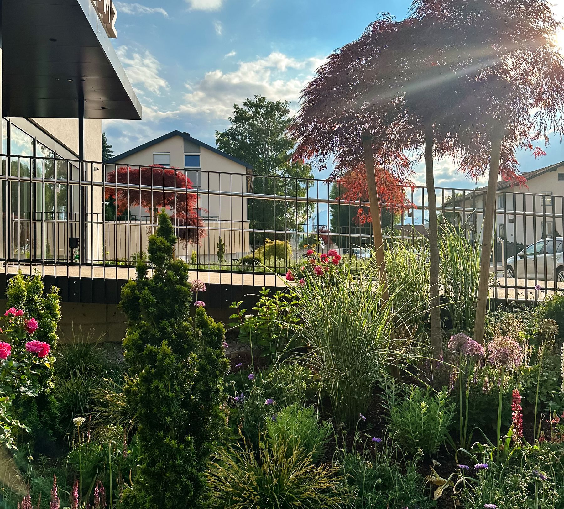 Gartenwege in der Neugestaltung